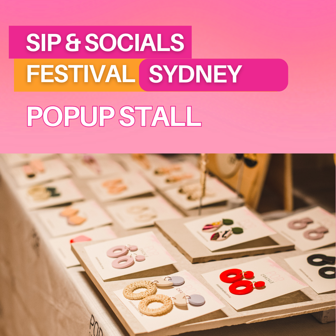 Popup Stall at Sip & Socials Festival