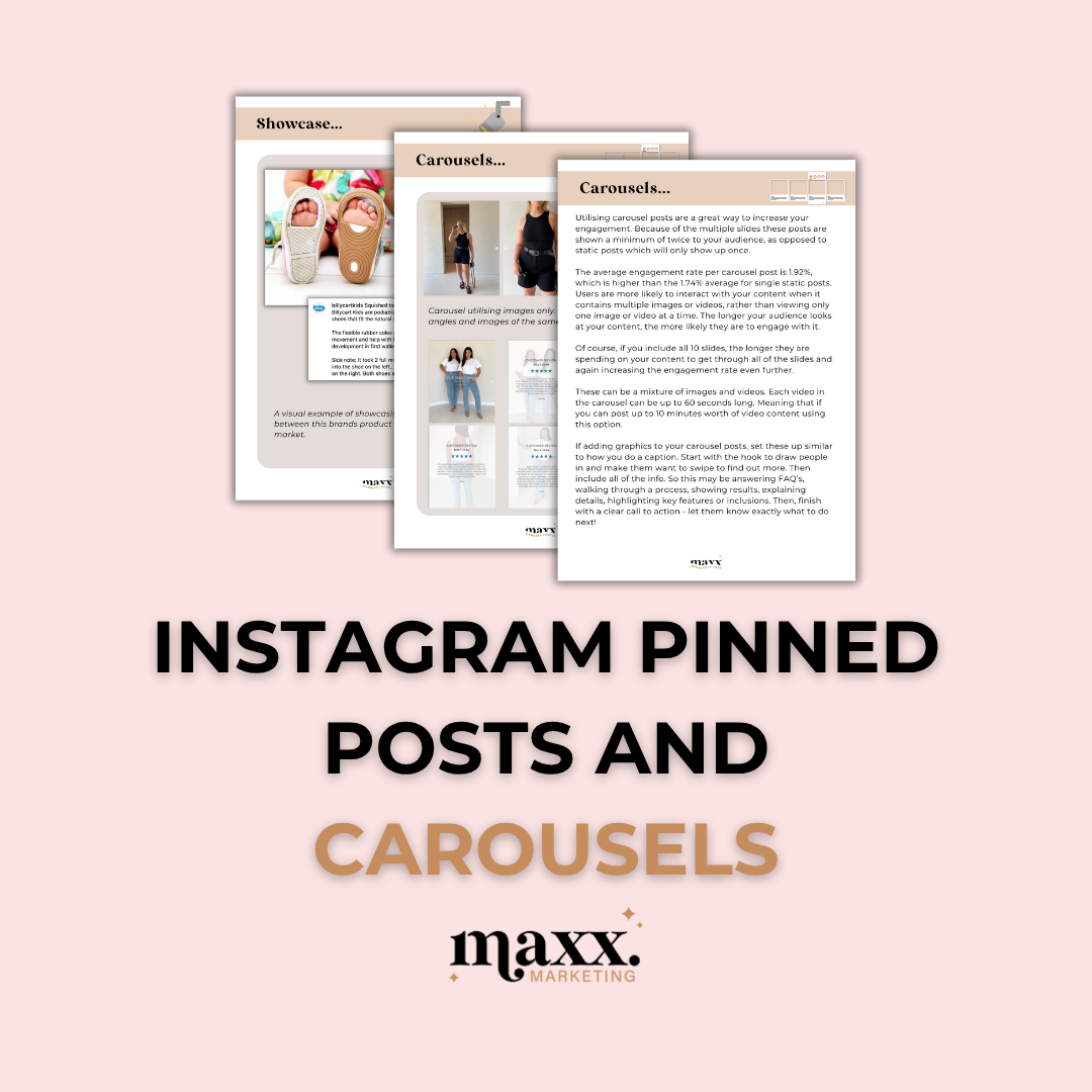 IG Pinned Posts & Carousels