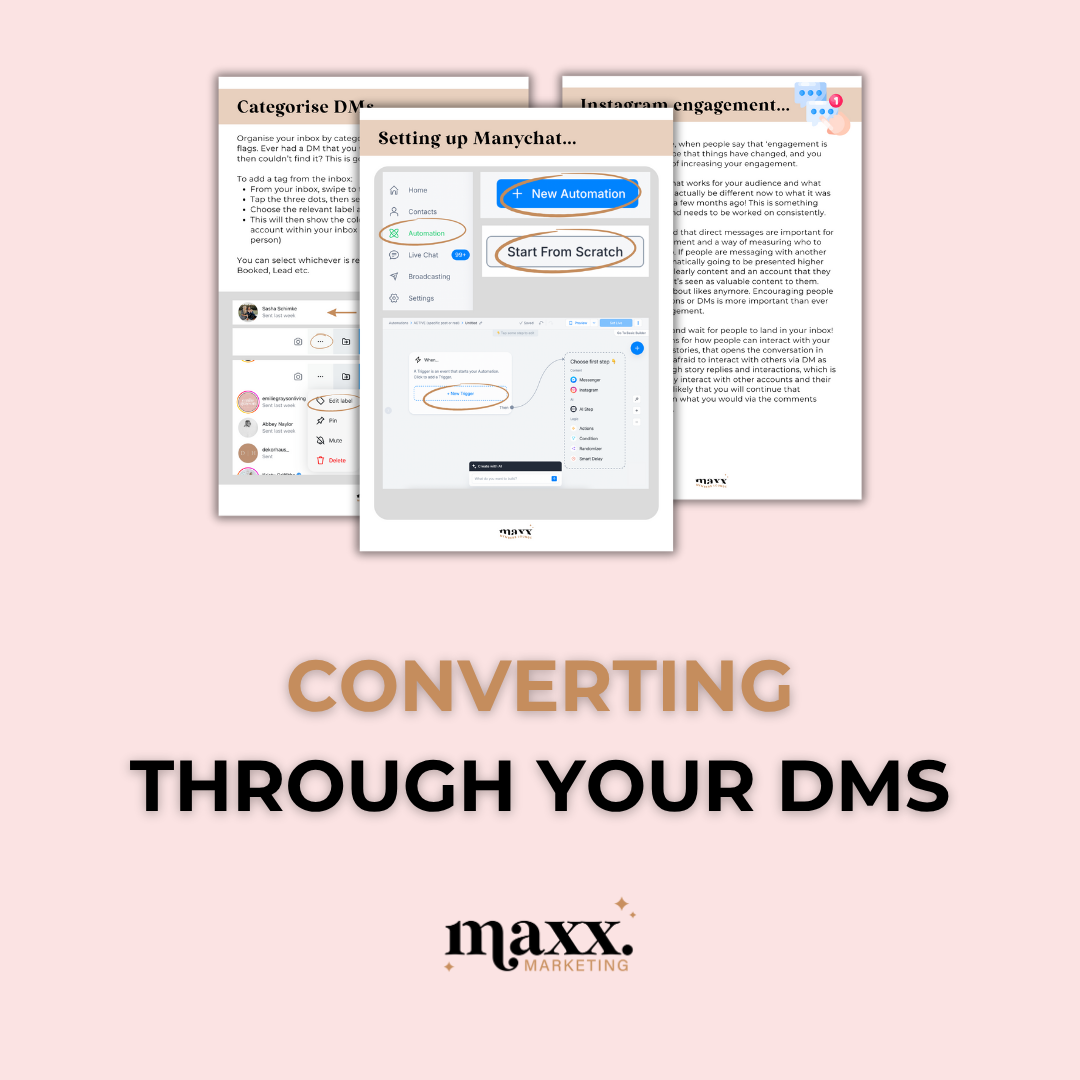 Converting Through DMs