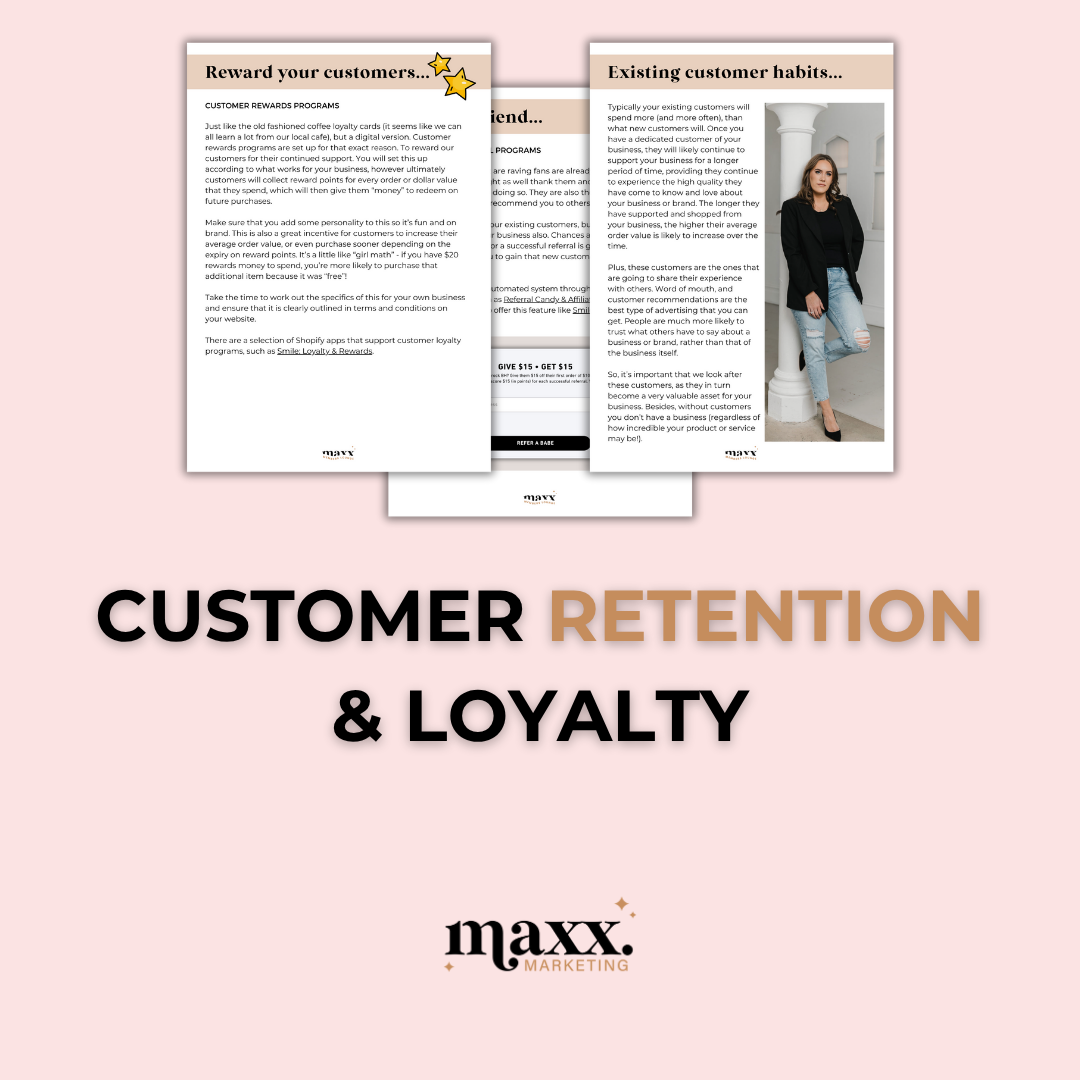 Customer Retention & Loyalty