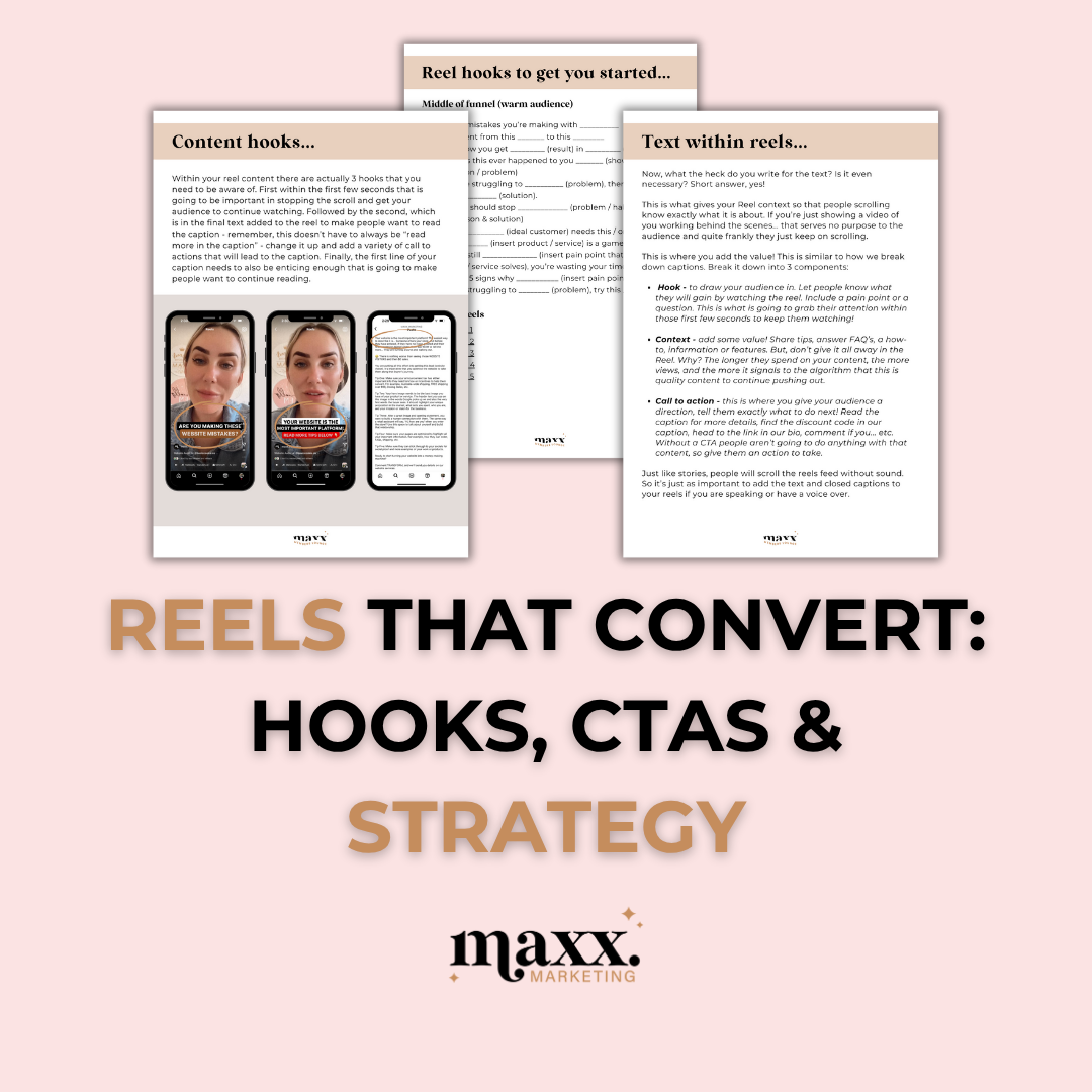 Reels That Convert: Hooks & CTAs