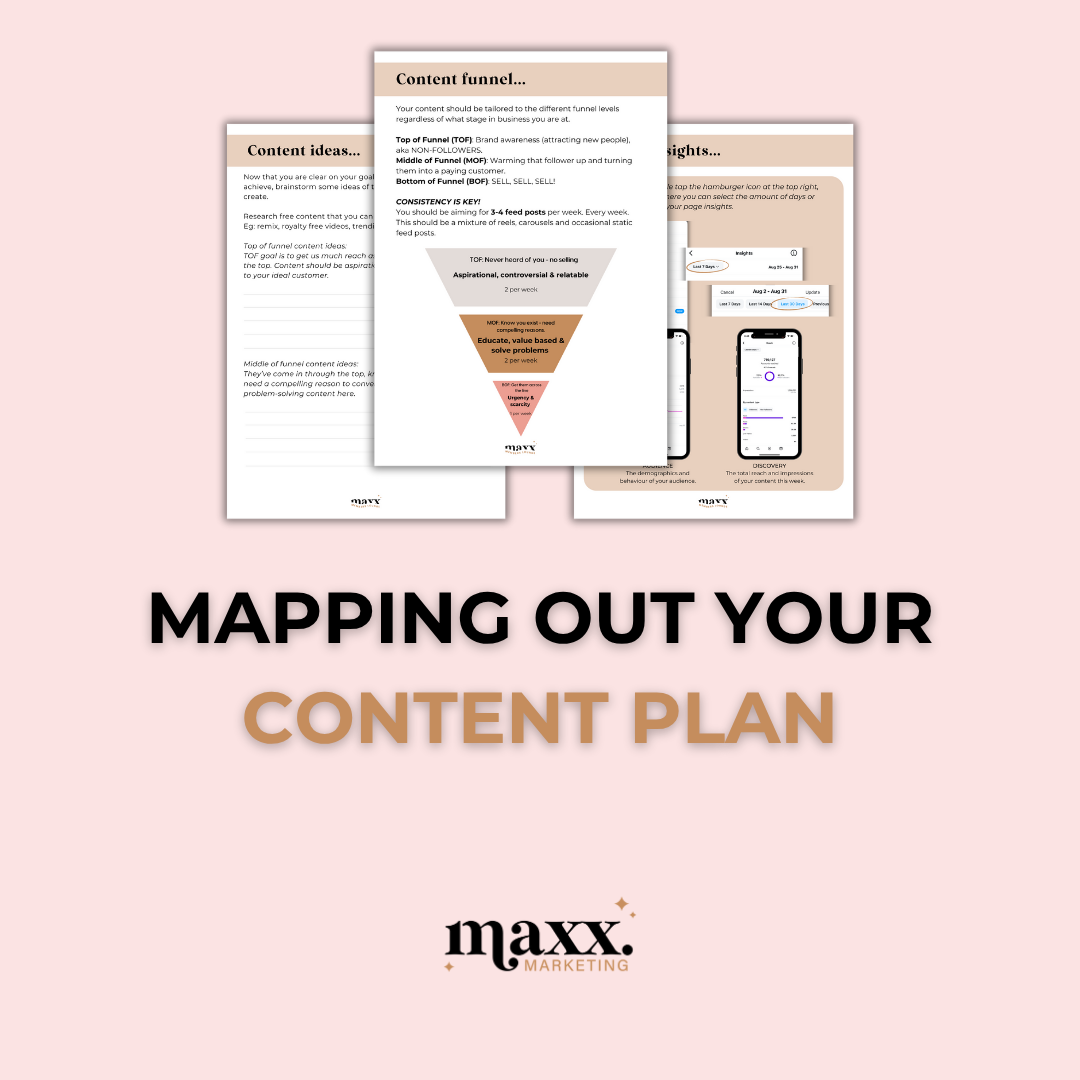 Mapping Out Your Content Plan