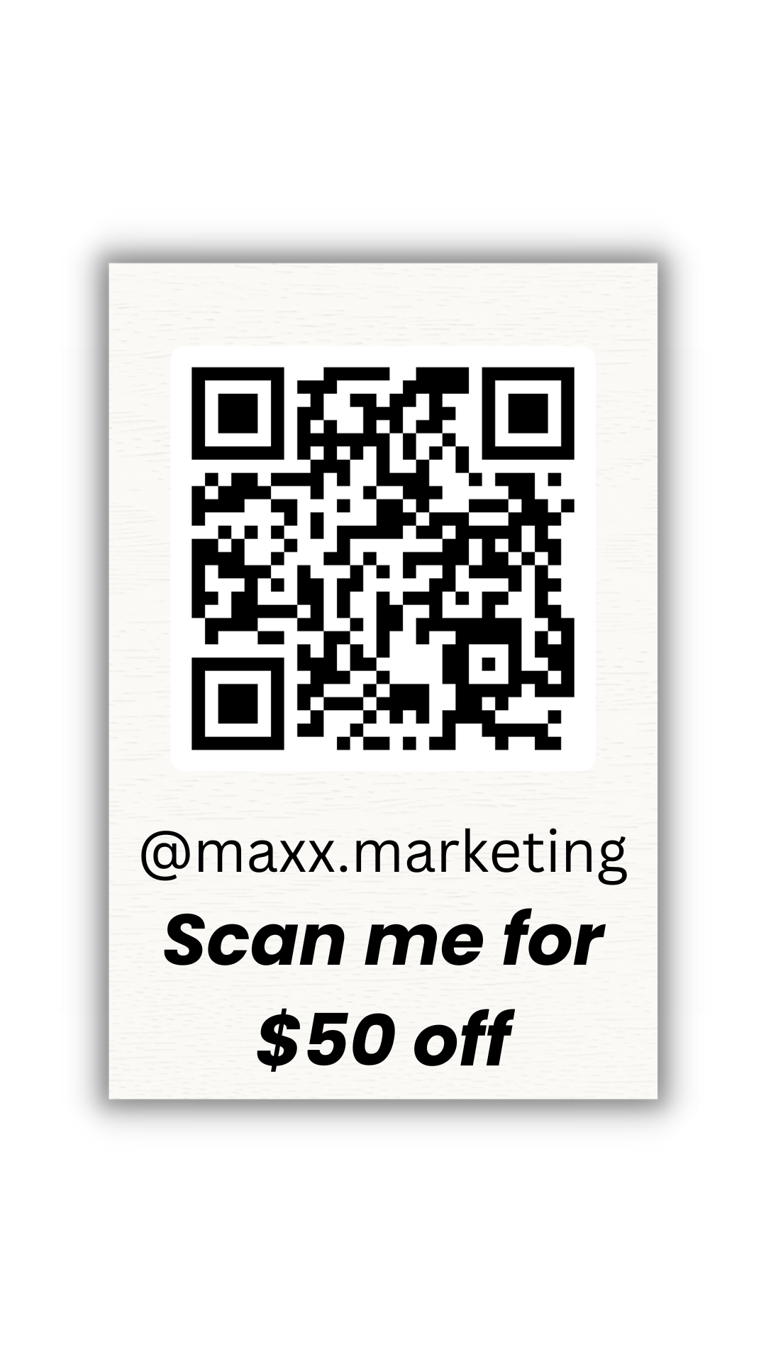 QR Code Setup - Goodie Bags