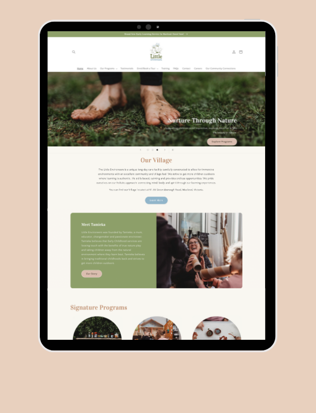 shopify expert, website design