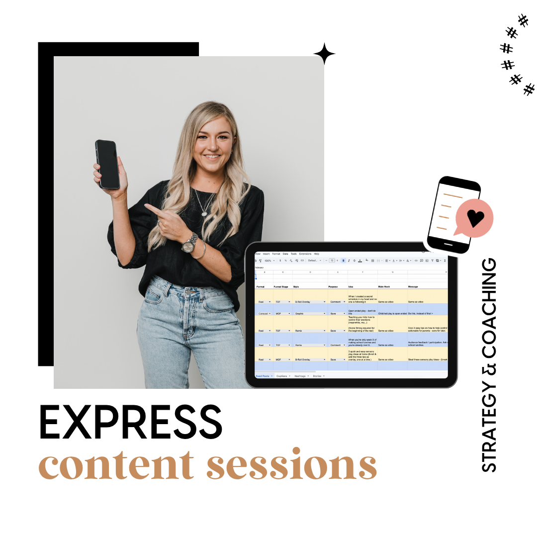 Express Content Strategy Sessions