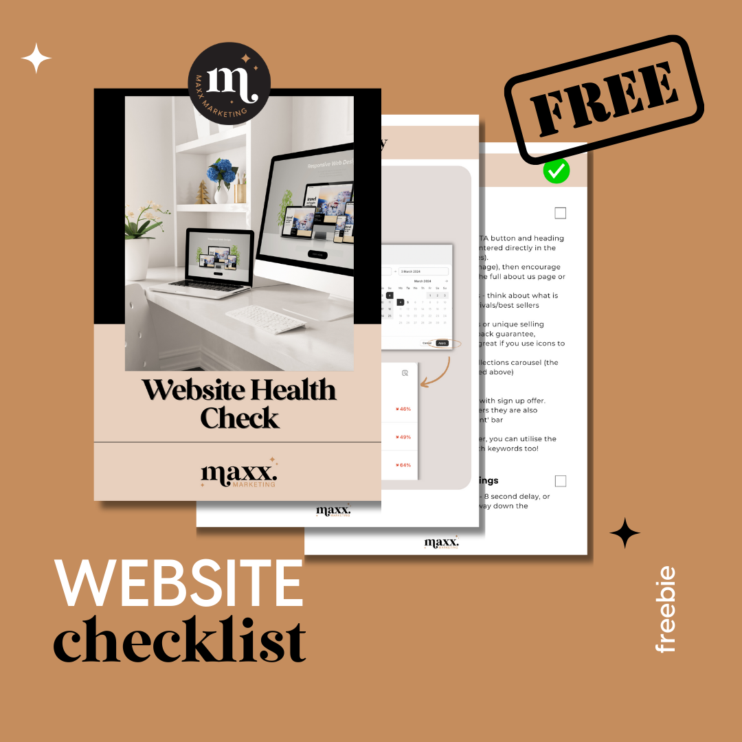 Website Health Check - Free Download – Maxx Marketing