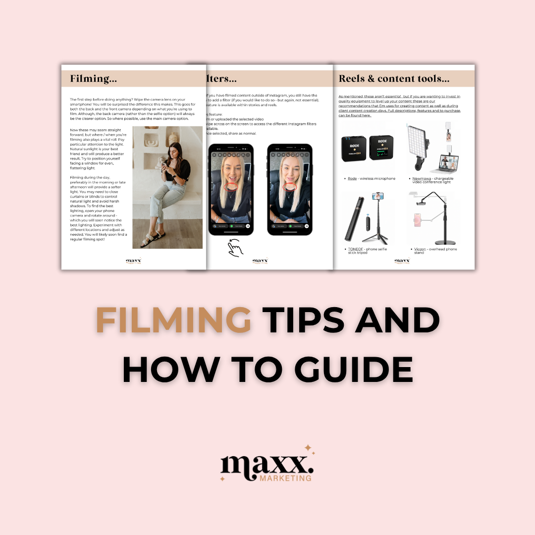 Filming Tips & How-To-Guide