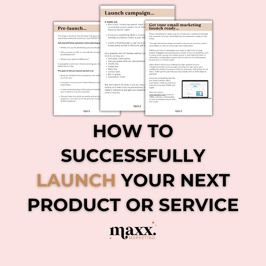 How To Successfully Launch Your Next Product or Service