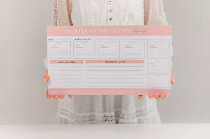 Social Media Planner Pad