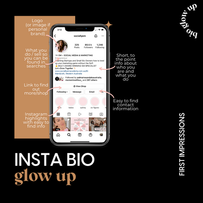 Instagram Bio Glow-Up