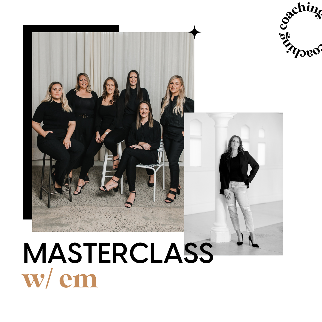 1:1 Personalised Masterclass with Em