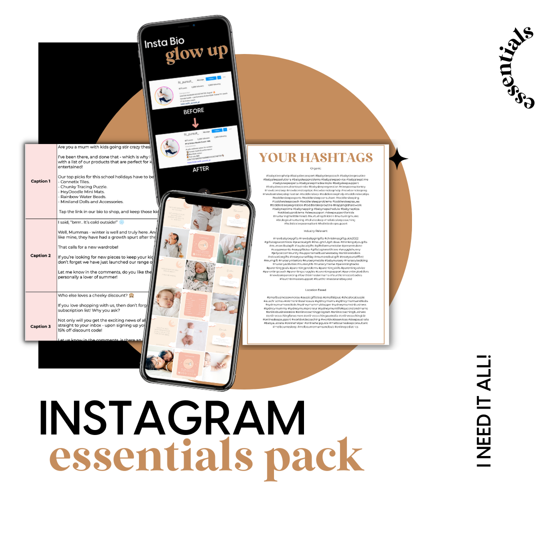 Design Essentials Instagram Instagram Essentials Pack – Maxx Marketing