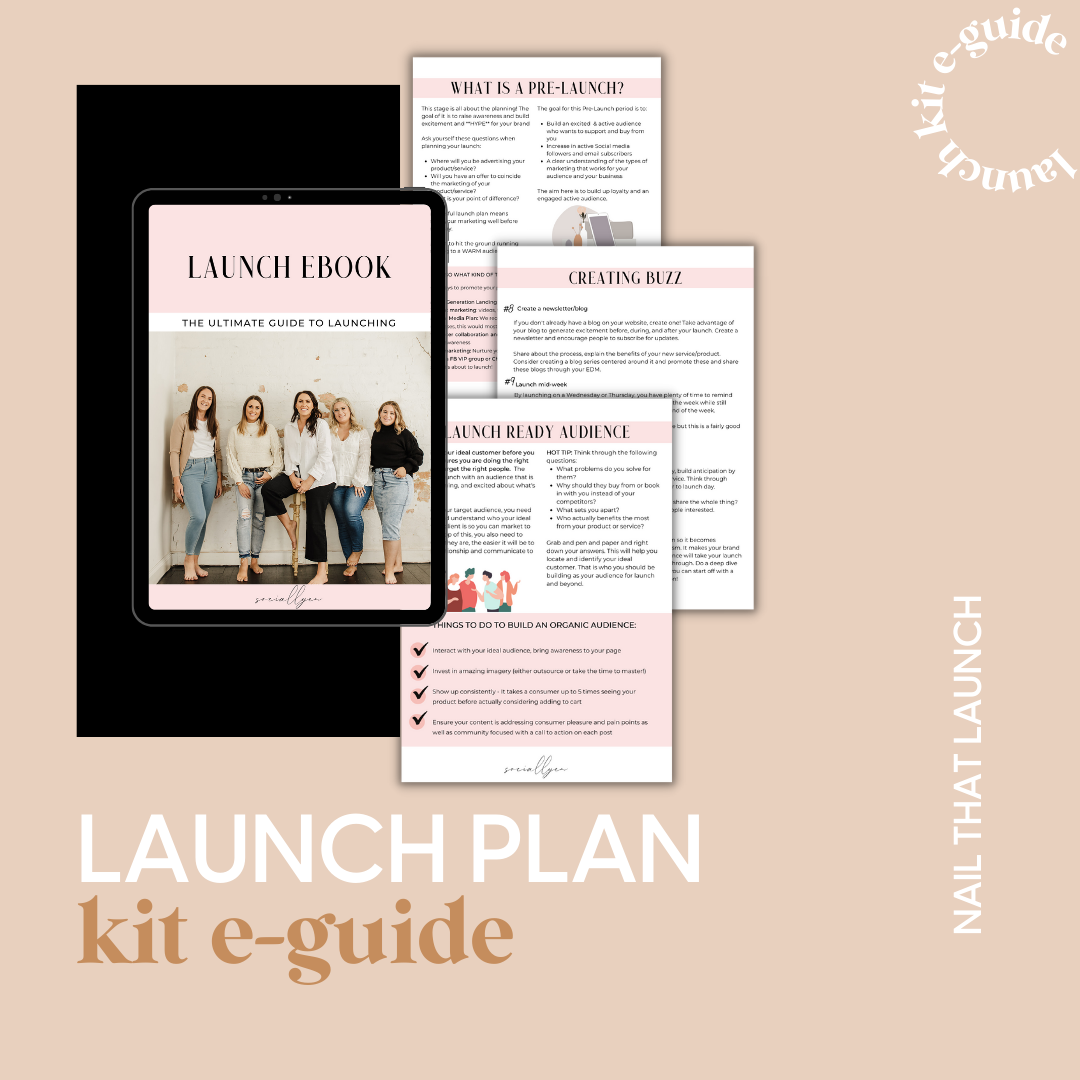 Launch Plan Kit E-Guide